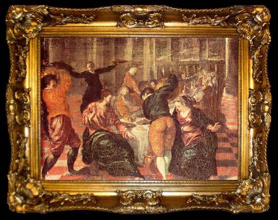 framed  El Greco Hochzeit zu Kana, ta009-2